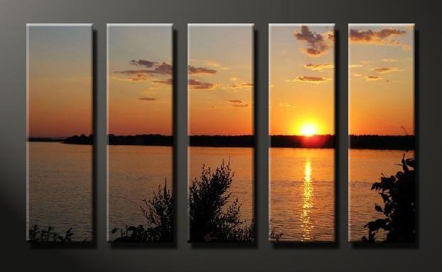 Dafen Oil Painting on canvas seascape painting -set642